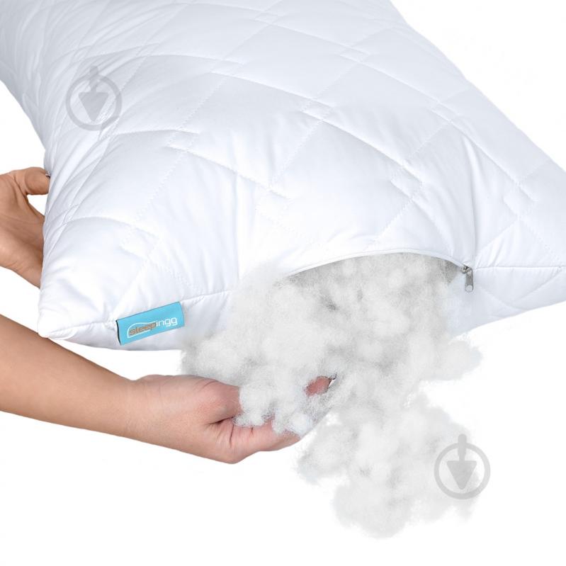 Подушка на блискавці Sleepingg IDEIA 50x70 білий - фото 5 Подушка на блискавці Sleepingg IDEIA 50x70 білий - фото 5