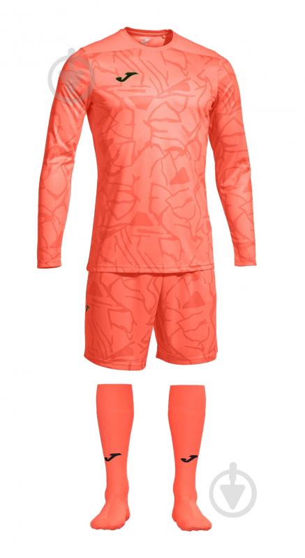 Комплект футбольной формы Joma SET ZAMORA IX 103703.822 р.3XL оранжевый - фото 1