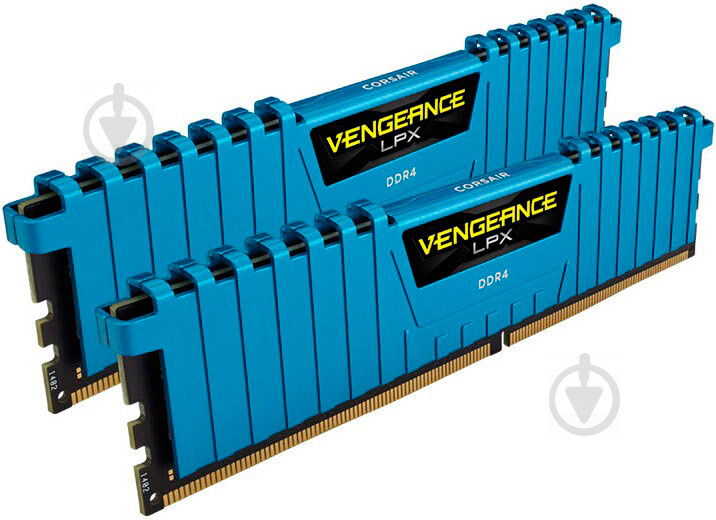 Corsair (CMK16GX4M2B3000C15B) Vengeance LPX B lue 16GB DDR4 3000Mhz (2x8GB) CMK16GX4M2B3000C15B - фото 2