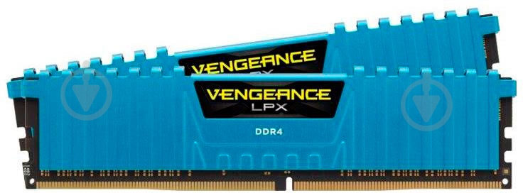 Corsair (CMK16GX4M2B3000C15B) Vengeance LPX B lue 16GB DDR4 3000Mhz (2x8GB) CMK16GX4M2B3000C15B - фото 1