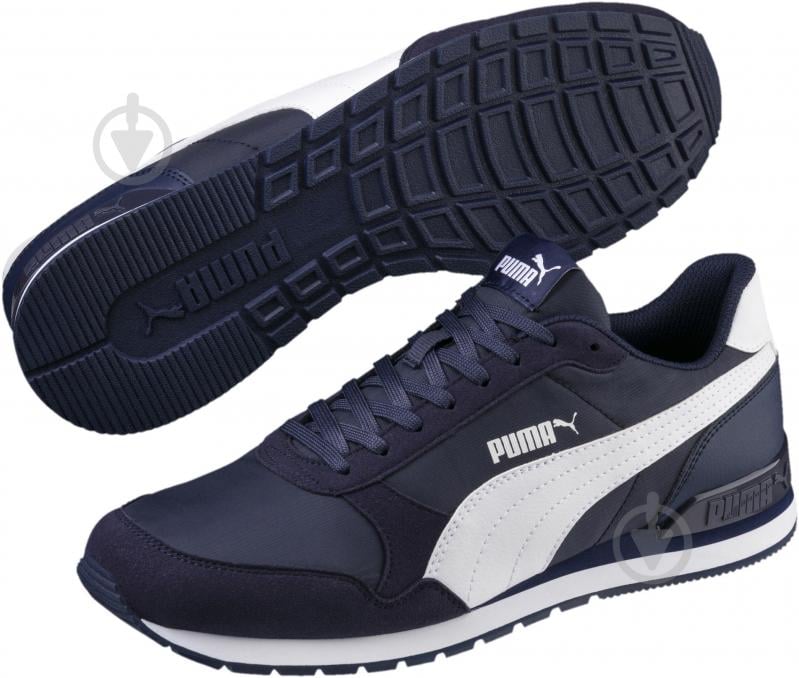 Кроссовки мужские демисезонные Puma ST Runner v2 NL 36527808 р.42,5 синие - фото 2