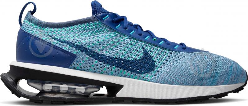 Кросівки чоловічі демісезонні Nike AIR MAX FLYKNIT RACER FD2765-400 р.42 сині - фото 3