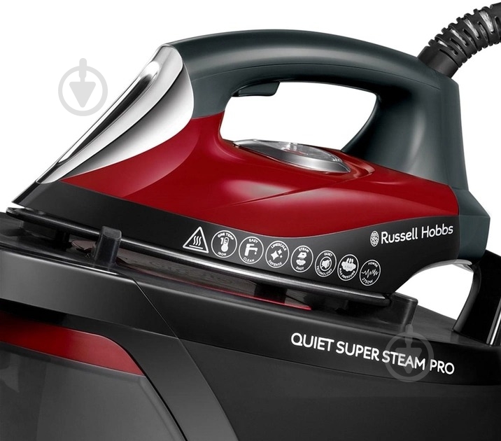 Праска з парогенератором Russell Hobbs 24460-56 Quiet Super Steam Pro - фото 3