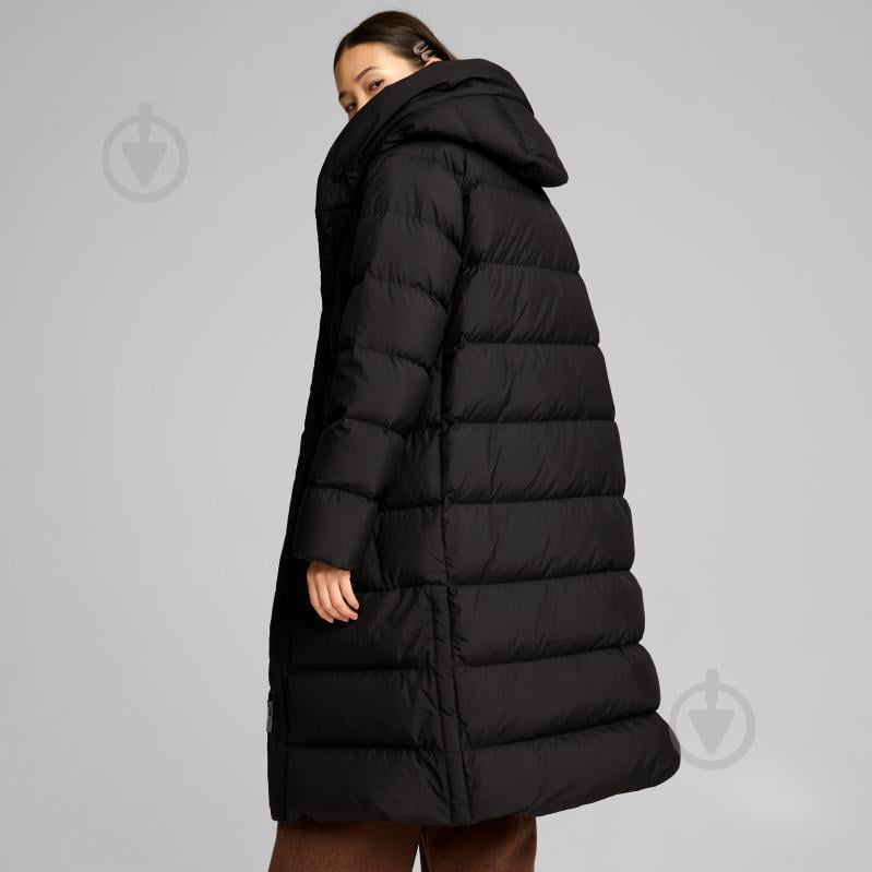 Пуховик жіноча зимова Puma Long Down Coat 62649301 р.S чорний - фото 6