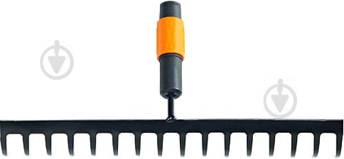 Грабли зубчатые Fiskars 135512 без черенка для почвы - фото 2