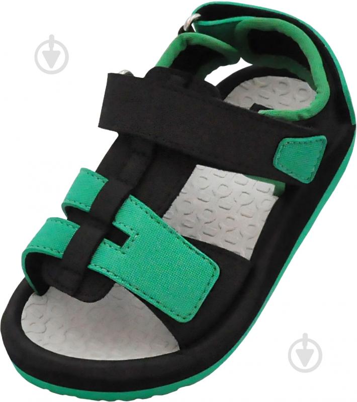 Сандалии Bitis 20951 р.25 черный с зеленым - фото 1