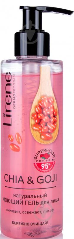 Гель для вмивання Lirene Superfood For Skin 190 мл - фото 1