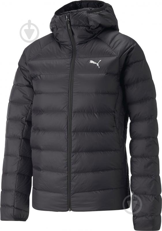 Пуховик женский зимний Puma PACKLITE HOODED DOWN JACKET 84940701 р.S черный - фото 1