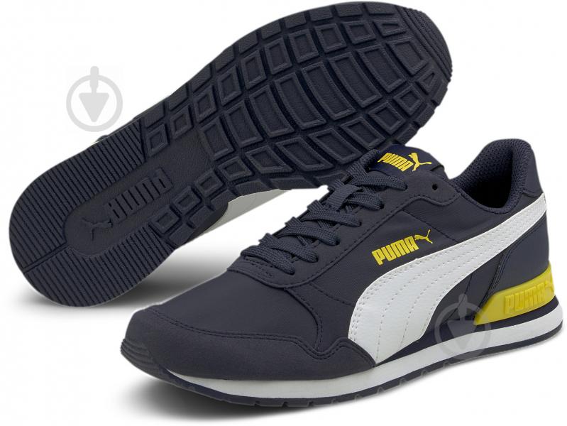 Кроссовки для мальчиков демисезонные Puma ST Runner v2 NL Jr 36529326 р.37 темно-синие - фото 2