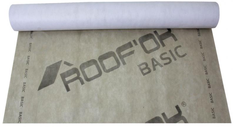 Супердиффузионная мембрана RoofOK Basic 120 рулон 75 кв.м - фото 2