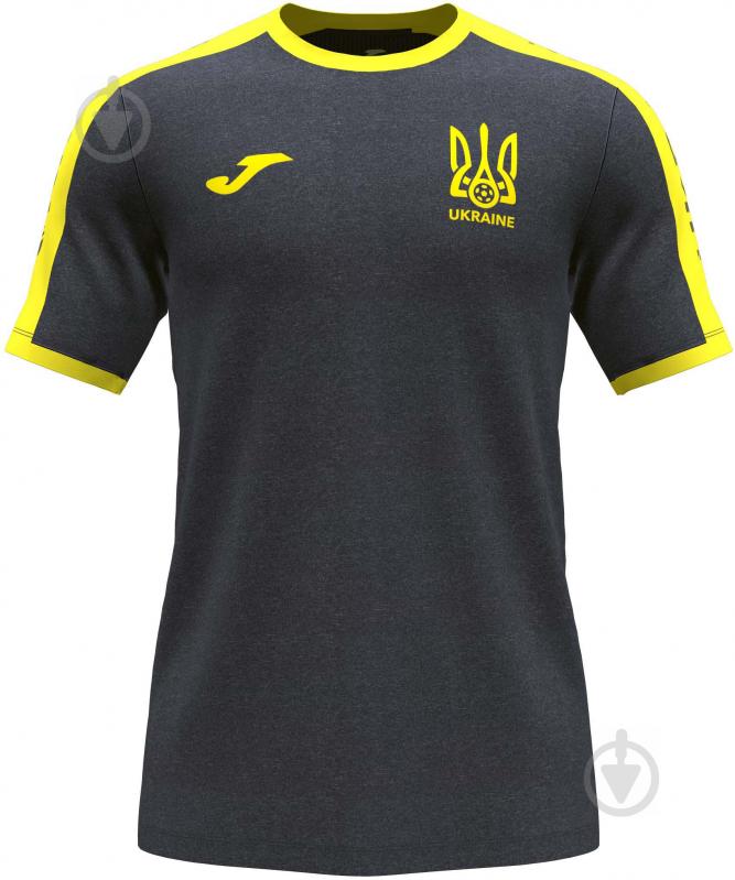 Футболка Joma FED. FUTBOL UCRANIA AT102362B159 р.XL сірий - фото 1