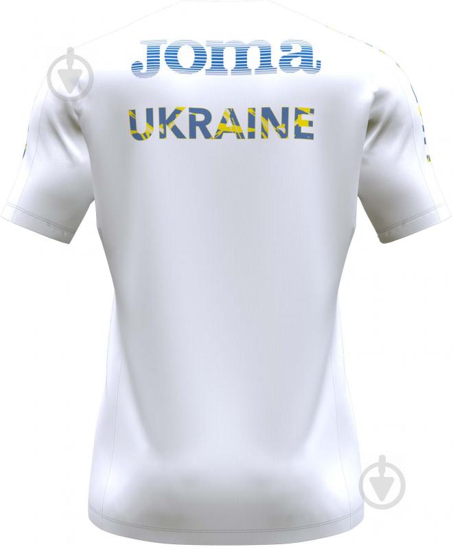 Футболка Joma FED. FUTBOL UCRANIA AT102362B200 р.2XL белый - фото 5