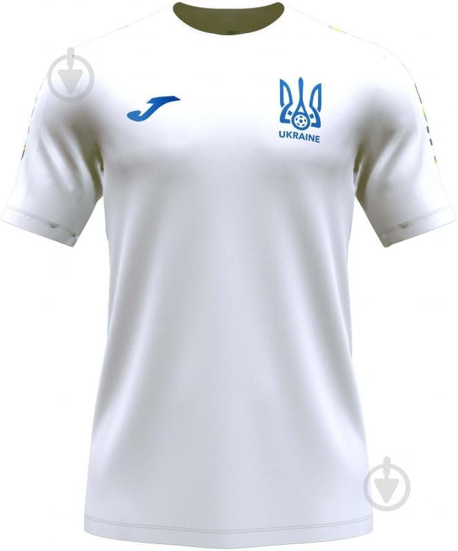 Футболка Joma FED. FUTBOL UCRANIA AT102362B200 р.XL білий - фото 1