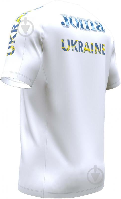 Футболка Joma FED. FUTBOL UCRANIA AT102362B200 р.XL білий - фото 6