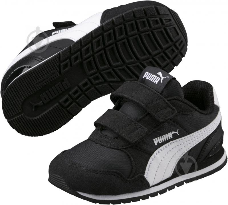 Кросівки для хлопчиків демісезонні Puma ST Runner v2 NL V PS 36529401 р.27,5 чорні - фото 2