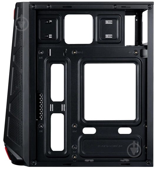 Корпус PrologiX E112 Black Tempered Glas - фото 6