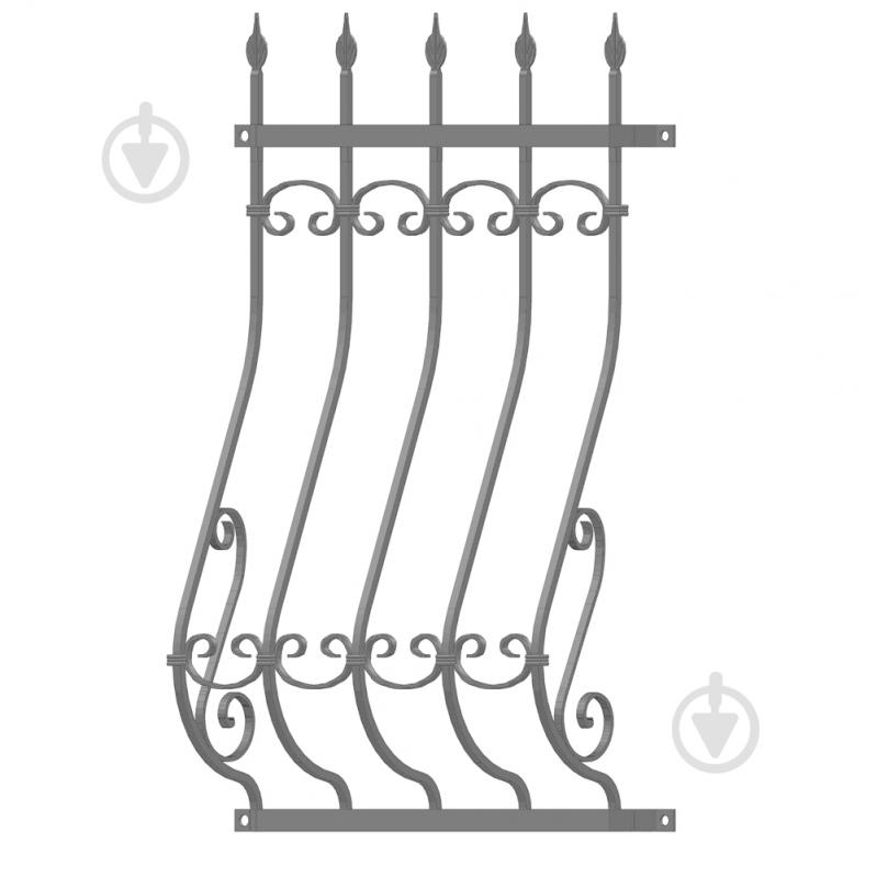 Стійка кована Артдеко 20.010 950х12х190х12 мм невальцована - фото 2