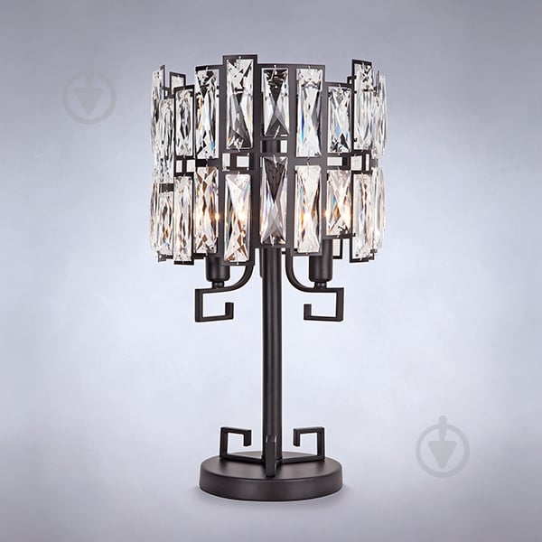 ВІТРИНА! Настільна лампа декоративна Strotskis Frammenti 3x60 Вт E14 чорний 01093/3 - фото 1 ВІТРИНА! Настільна лампа декоративна Strotskis Frammenti 3x60 Вт E14 чорний 01093/3 - фото 1