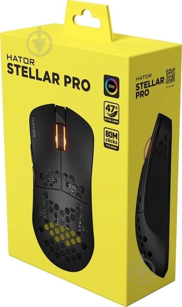 Мышь Hator Stellar Pro black (HTM-540) - фото 7