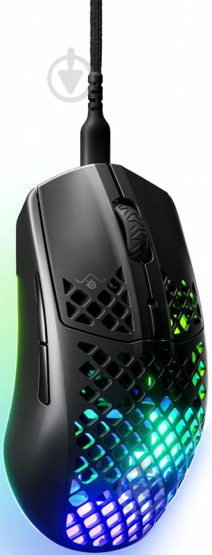 Мышь SteelSeries Aerox 3 black (62599) - фото 4