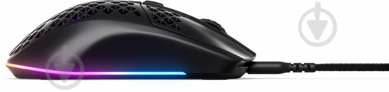 Мышь SteelSeries Aerox 3 black (62599) - фото 6