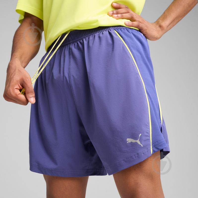 Шорти Puma M RUN VELOCITY 5" SHORT 52661046 р. 2XL фіолетовий - фото 7 Шорти Puma M RUN VELOCITY 5" SHORT 52661046 р. 2XL фіолетовий - фото 7