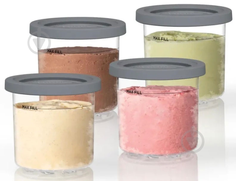Набір NINJA чаш для десертів Ice Cream Maker 4 шт (XSK4PINTEUUK) - фото 1 Набір NINJA чаш для десертів Ice Cream Maker 4 шт (XSK4PINTEUUK) - фото 1