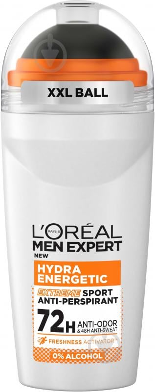 Дезодорант-антиперспирант для мужчин L'Oreal Paris Men Expert Hydra Energetic Extreme Sport 50 мл - фото 1