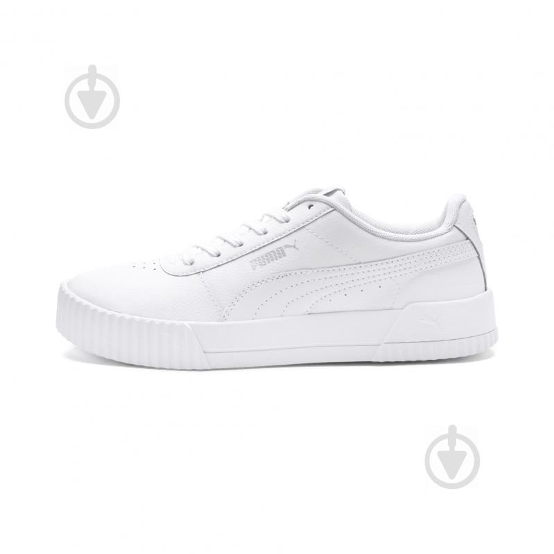 Puma carina hotsell l white sneaker