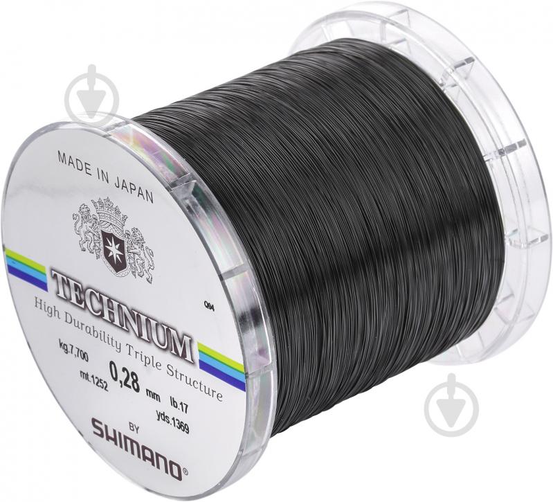 Леска  Shimano Technium 1252м 0.28мм 7,7кг - фото 2