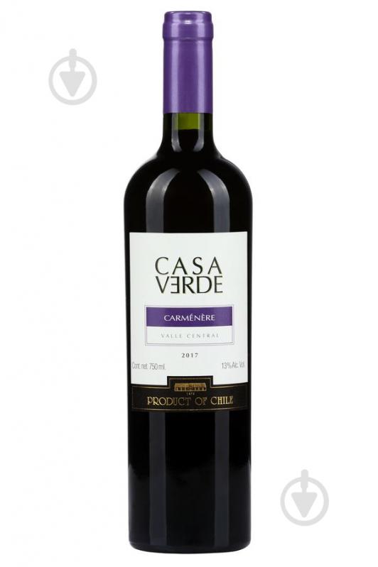 Вино Casa Verde Carmenere червоне сухе 0,75 л - фото 1