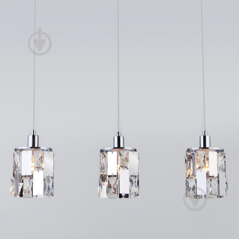 ВИТРИНА! Подвес Strotskis Scoppio 3x60 Вт E14 хром 50101/3 (хром) - фото 2 ВИТРИНА! Подвес Strotskis Scoppio 3x60 Вт E14 хром 50101/3 (хром) - фото 2