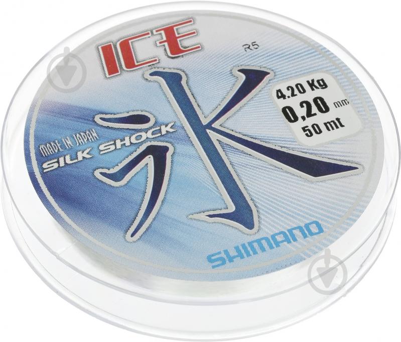 Волосінь  Shimano Silk Shock Ice 50м 0.2мм 4,2кг - фото 2