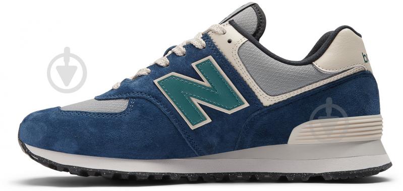 Кросівки чоловічі демісезонні New Balance 574 U574SOA р.44 сині - фото 2