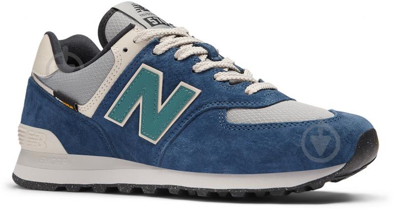 Кросівки чоловічі демісезонні New Balance 574 U574SOA р.44 сині - фото 3