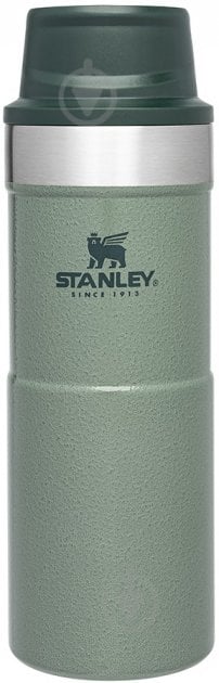 Термочашка Stanley Classic Trigger Action Travel Hammertone Green 0,35 л - фото 1