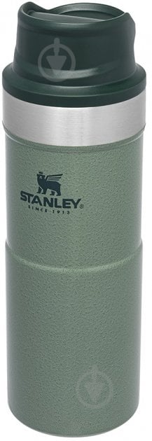 Термочашка Stanley Classic Trigger Action Travel Hammertone Green 0,35 л - фото 2