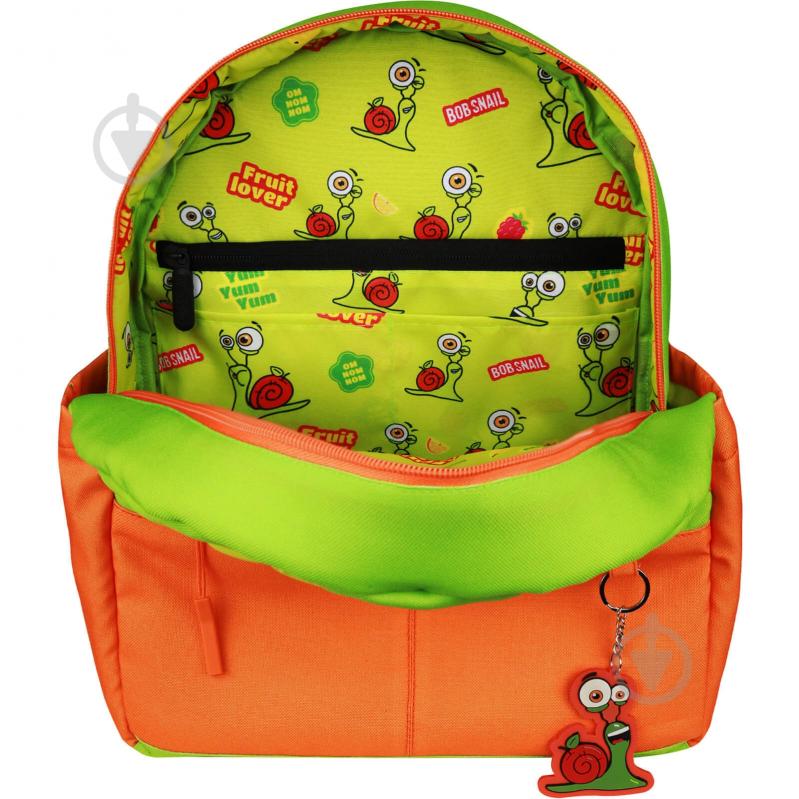 Рюкзак дитячий Bagland Kids TM Bob Snail помаранчевий 00131664 суб 1507 - фото 4