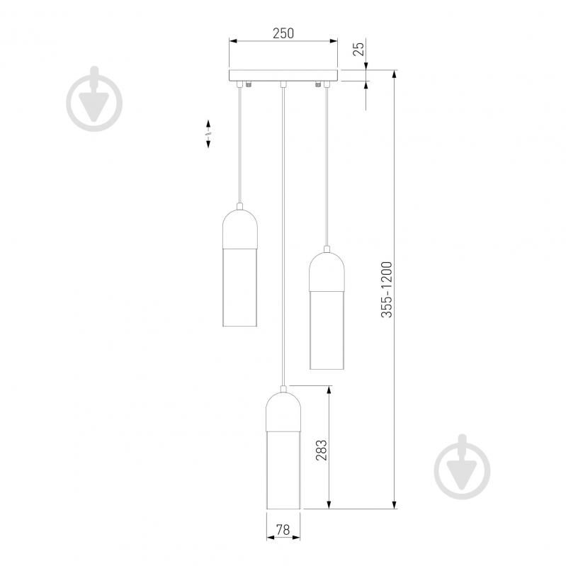 ВИТРИНА! Подвес Strotskis Airon 3x40 Вт E27 дымчатый 50180/3 (димчатий) - фото 4 ВИТРИНА! Подвес Strotskis Airon 3x40 Вт E27 дымчатый 50180/3 (димчатий) - фото 4