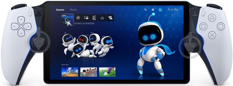 Пристрій для дистанційної гри Sony PlayStation Portal для PS5 white - фото 1 Пристрій для дистанційної гри Sony PlayStation Portal для PS5 white - фото 1