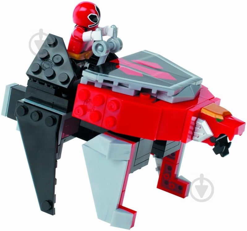 Конструктор Mega Bloks Power Rangers Samurai Червоний Зорд-Лев 5772 - фото 1