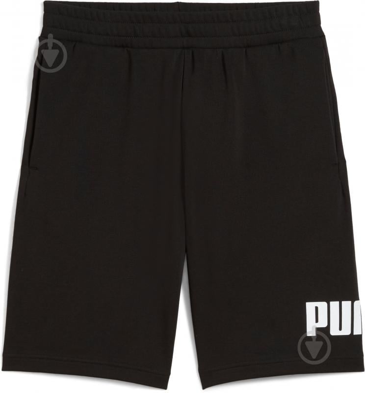 Шорты Puma ESS Big No. 1 Logo Shorts 10" 68259601 р. 3XL черный - фото 1 Шорты Puma ESS Big No. 1 Logo Shorts 10" 68259601 р. 3XL черный - фото 1