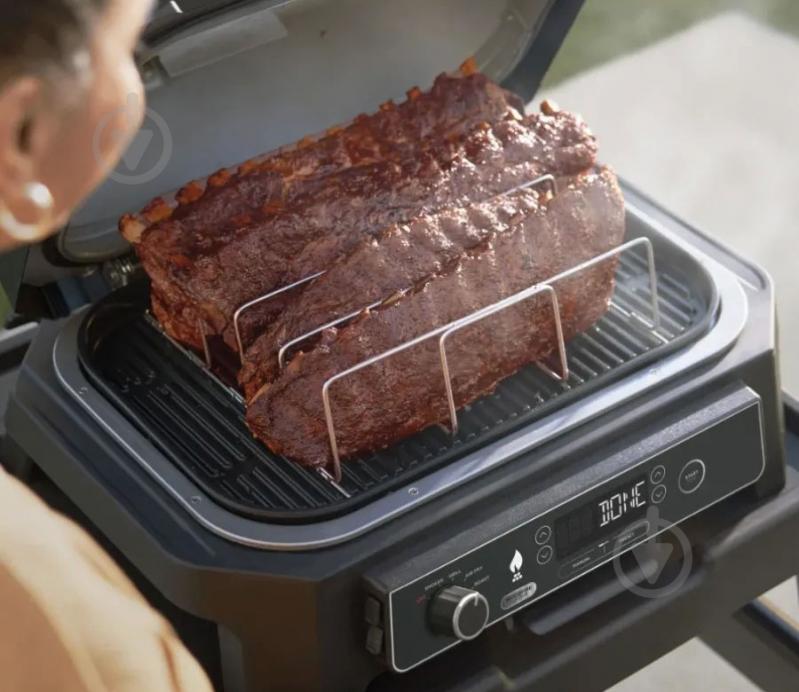 Решетка NINJA для ребер к грилям OG850EU/OG901EU (XSKOGXLRBRKEU) - фото 2 Решетка NINJA для ребер к грилям OG850EU/OG901EU (XSKOGXLRBRKEU) - фото 2