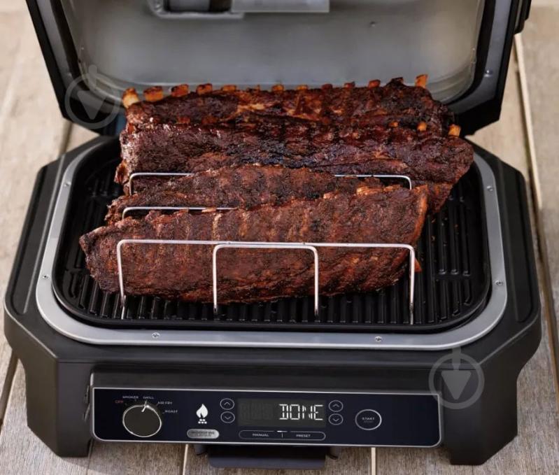 Решетка NINJA для ребер к грилям OG850EU/OG901EU (XSKOGXLRBRKEU) - фото 3 Решетка NINJA для ребер к грилям OG850EU/OG901EU (XSKOGXLRBRKEU) - фото 3