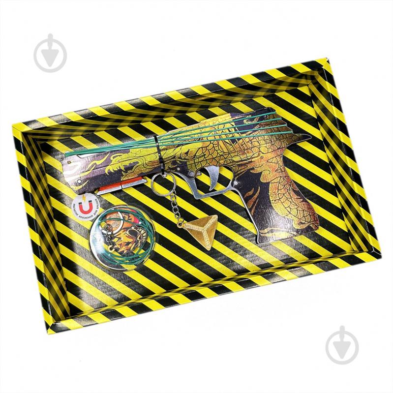 Оружие игрушечное Сувенір Декор пистолет Desert Eagle YAKUZA Резинкострел "DESERT EAGLE" YAKUZA (BOX) - фото 1