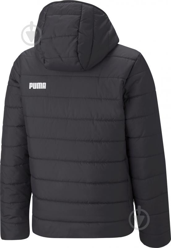 Куртка для хлопчиків демісезонна Puma ESS HOODED PADDED JACKET 67055901 р.116 чорна - фото 2