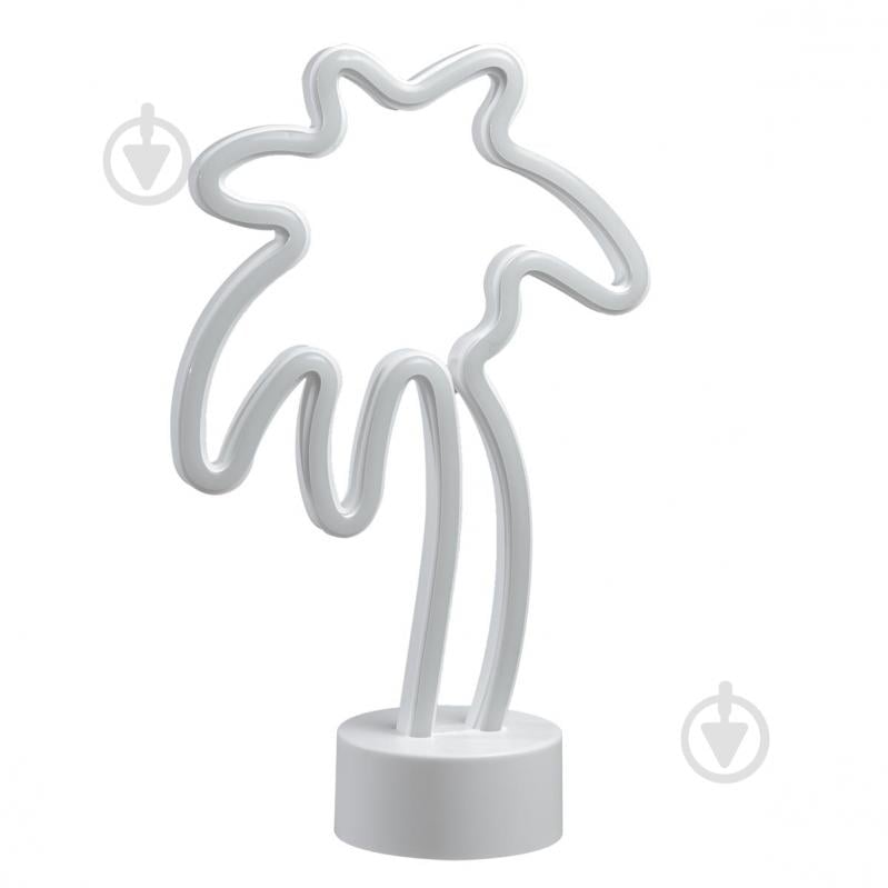 ВІТРИНА! Настільна лампа декоративна Zuma Line PALM TREE 2 Вт білий - фото 2 ВІТРИНА! Настільна лампа декоративна Zuma Line PALM TREE 2 Вт білий - фото 2