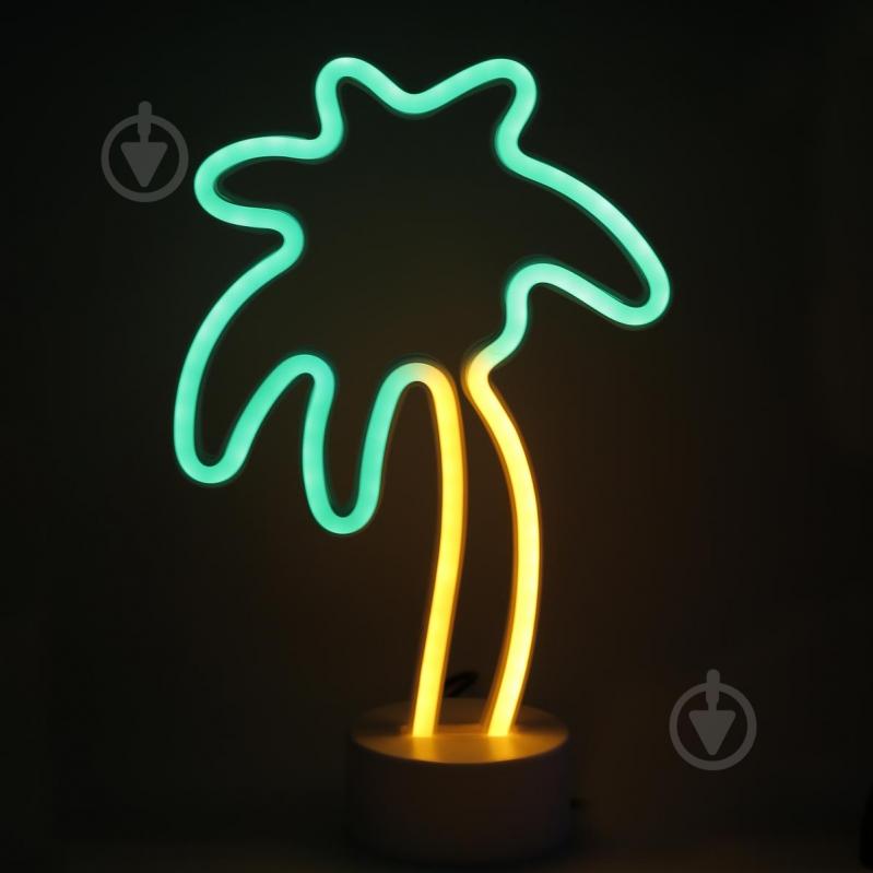 ВІТРИНА! Настільна лампа декоративна Zuma Line PALM TREE 2 Вт білий - фото 3 ВІТРИНА! Настільна лампа декоративна Zuma Line PALM TREE 2 Вт білий - фото 3