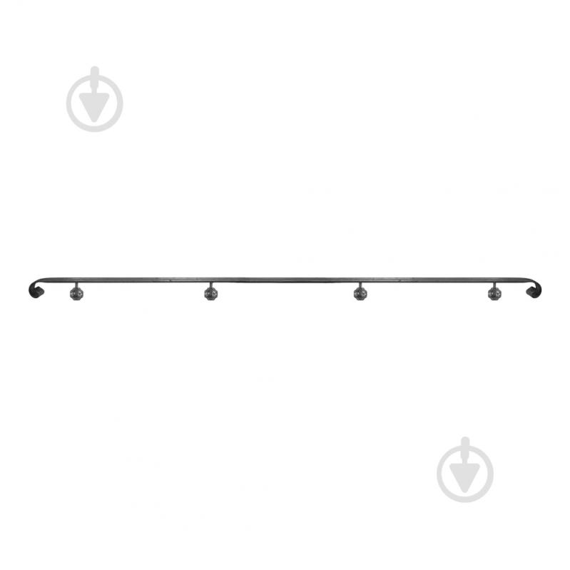 Коване перило Артдеко 30.050.21 2700х140х120 мм пристінне - фото 1