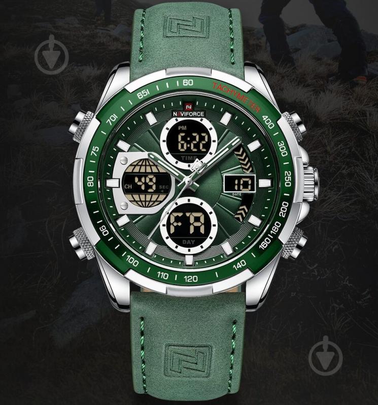 Годинник тактичний Fly ArmyGreen NaviForce green - фото 5